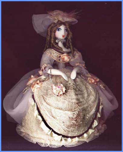 Doll «Lady in lilac»